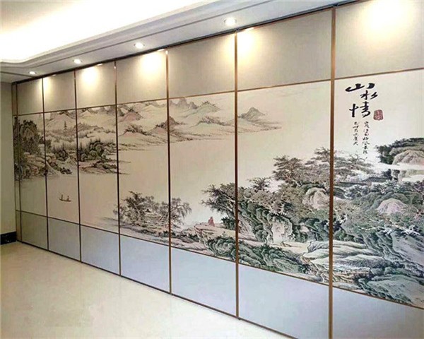 澄海山水画隔断